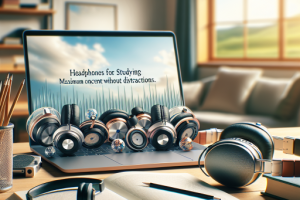 Auriculares para estudiar: Concentración máxima sin distracciones.