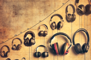 La evolución de los auriculares a lo largo de la historia La evolución de los auriculares a lo largo de la historia.